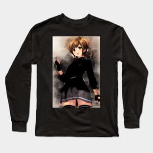 Assault Lily Bouquet Anime Watercolor Long Sleeve T-Shirt